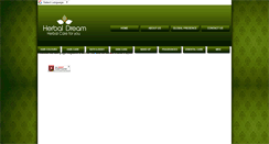 Desktop Screenshot of herbaldream.com